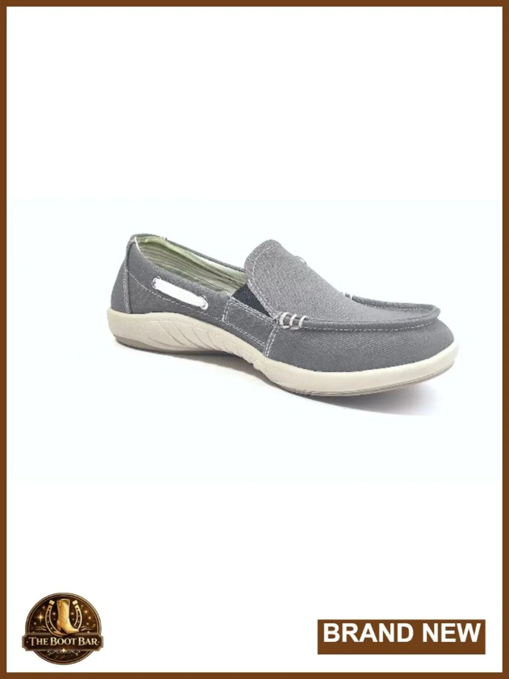 Canvas Arch Support Slip On Loafers for Women Plantar Fasciitis Walking Shoes